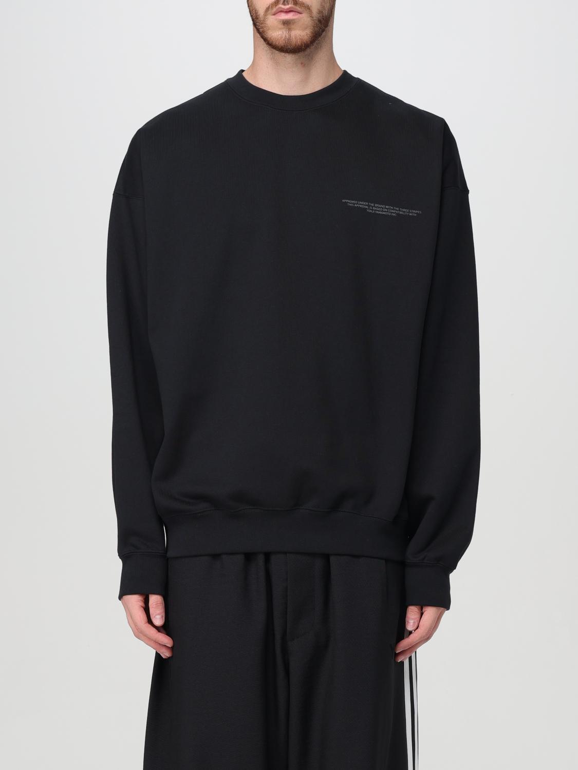 Shop Y-3 Sweatshirt  Men Color Black In Schwarz