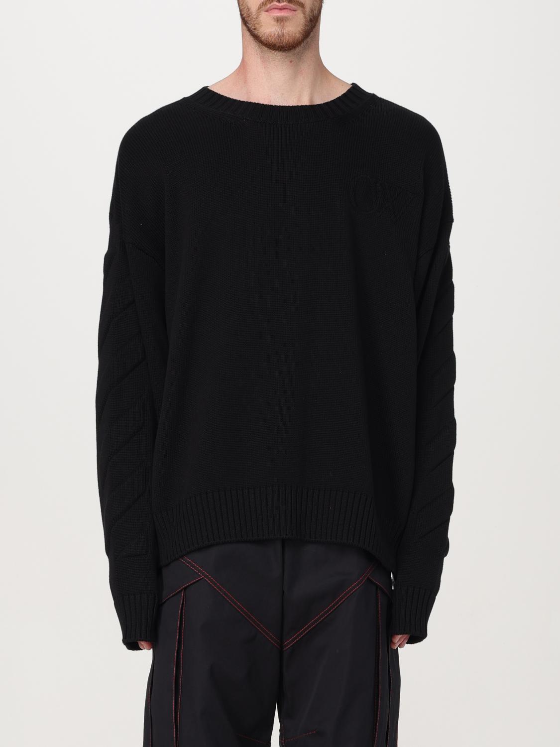 Shop Off-white Sweater  Men Color Black In Schwarz