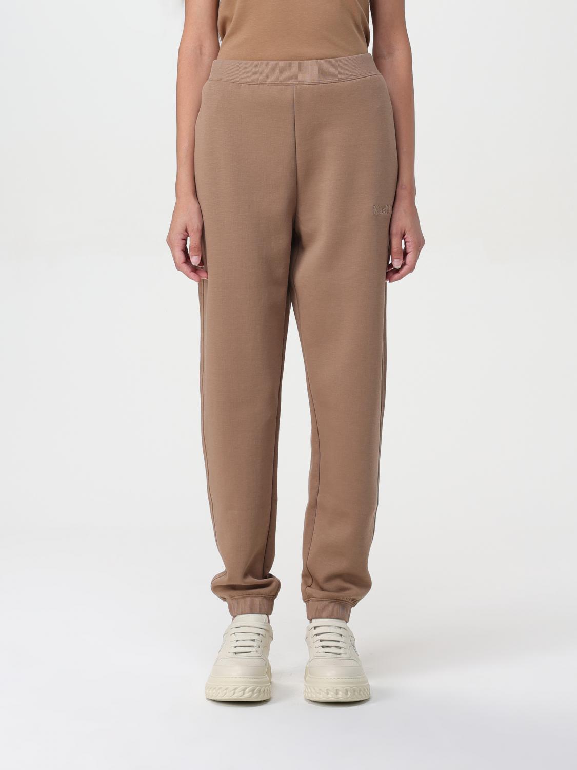 Shop Max Mara Pants  Woman Color Beige