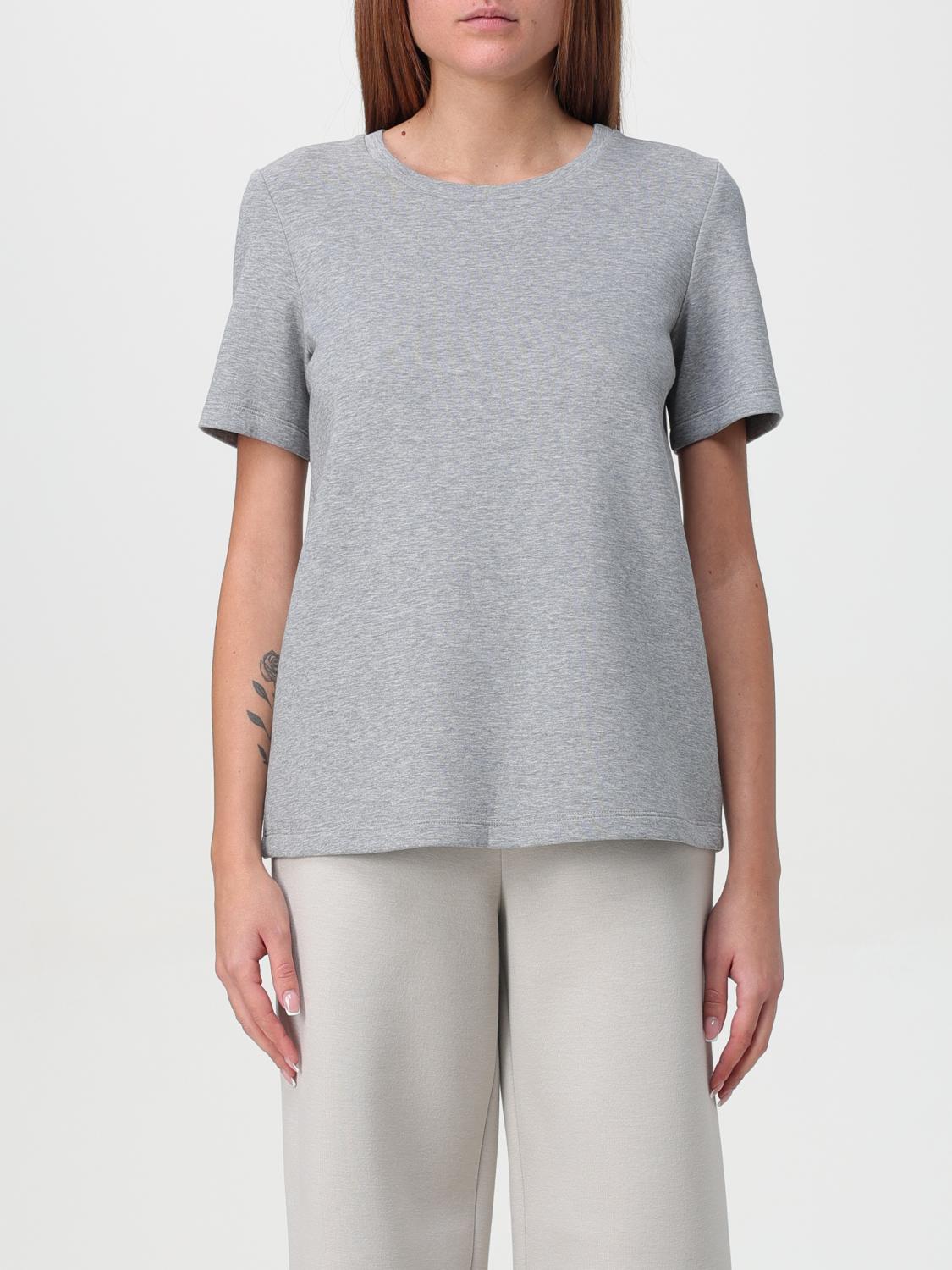 Shop Max Mara T-shirt  Woman Color Grey