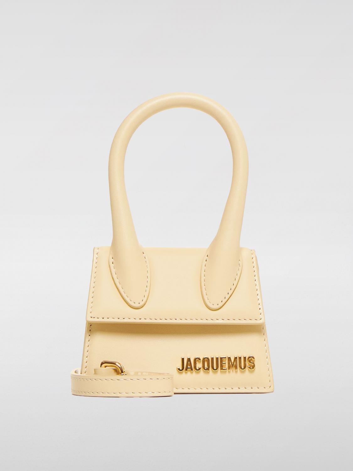 Jacquemus Le Chiquito Leather Mini Bag In White
