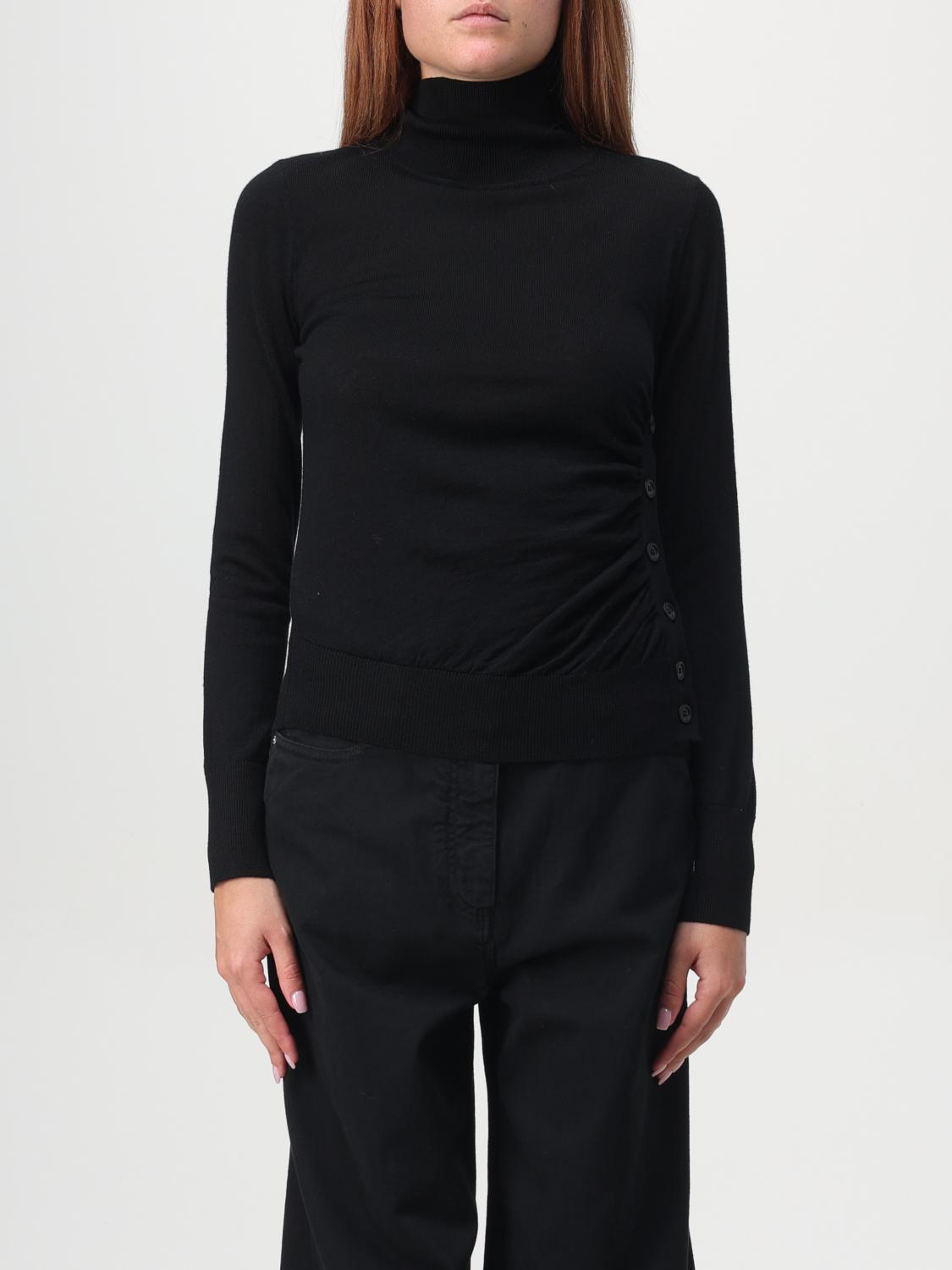 Shop Pinko Sweater  Woman Color Black In Schwarz