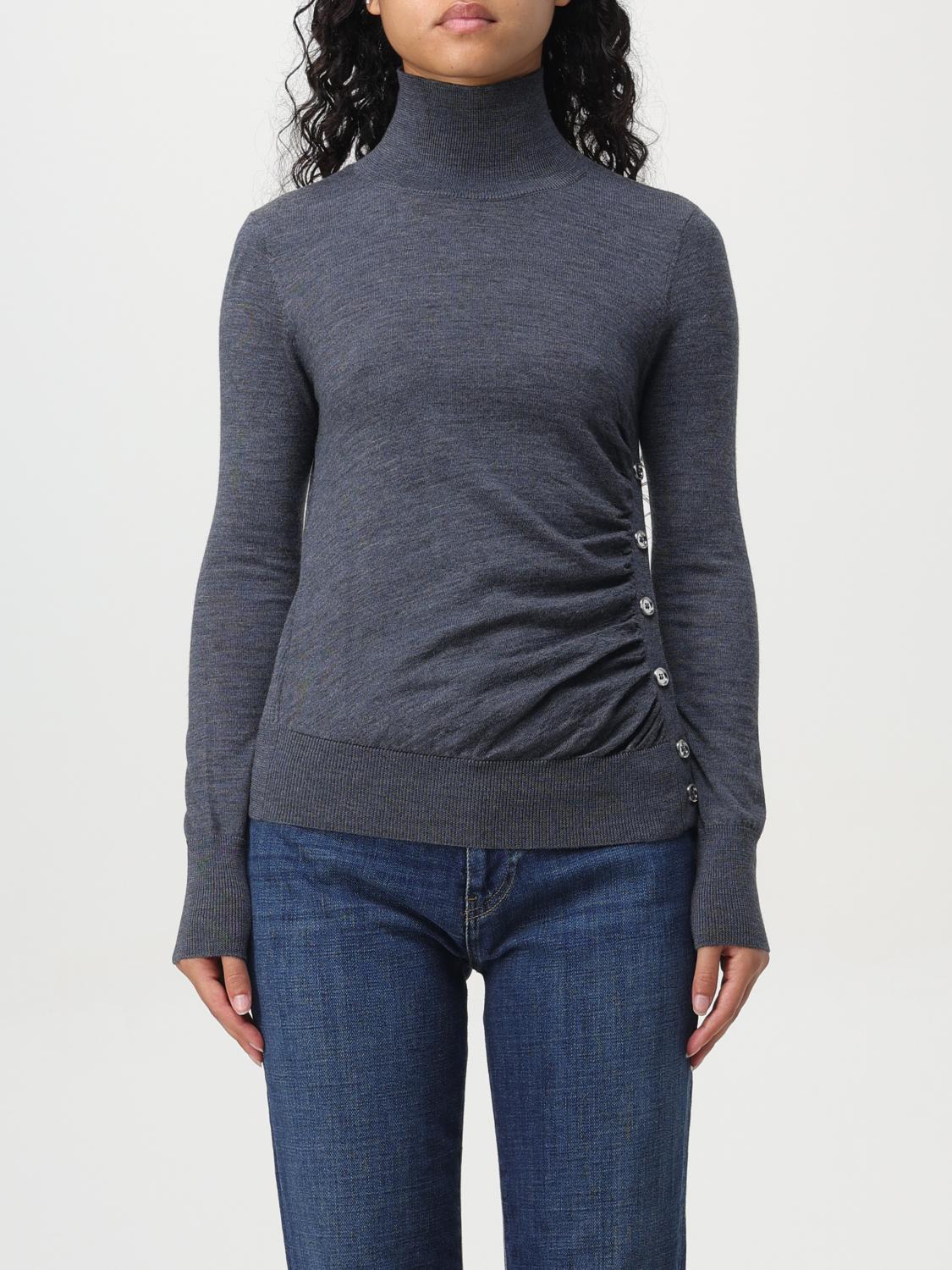 Pinko Sweater Woman Color Grey In Grau