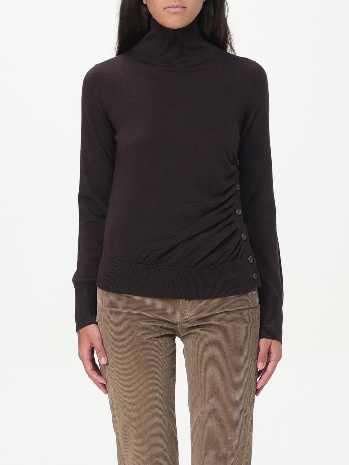 Shop Pinko Sweater  Woman Color Brown In Braun