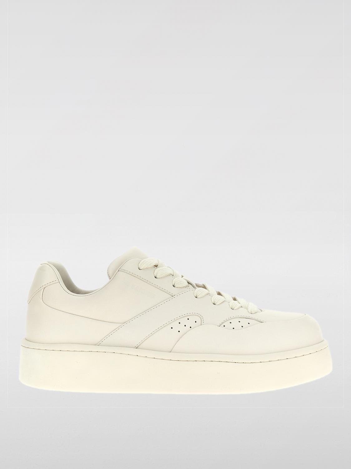 Shop Jil Sander Sneakers  Men Color White In Weiss