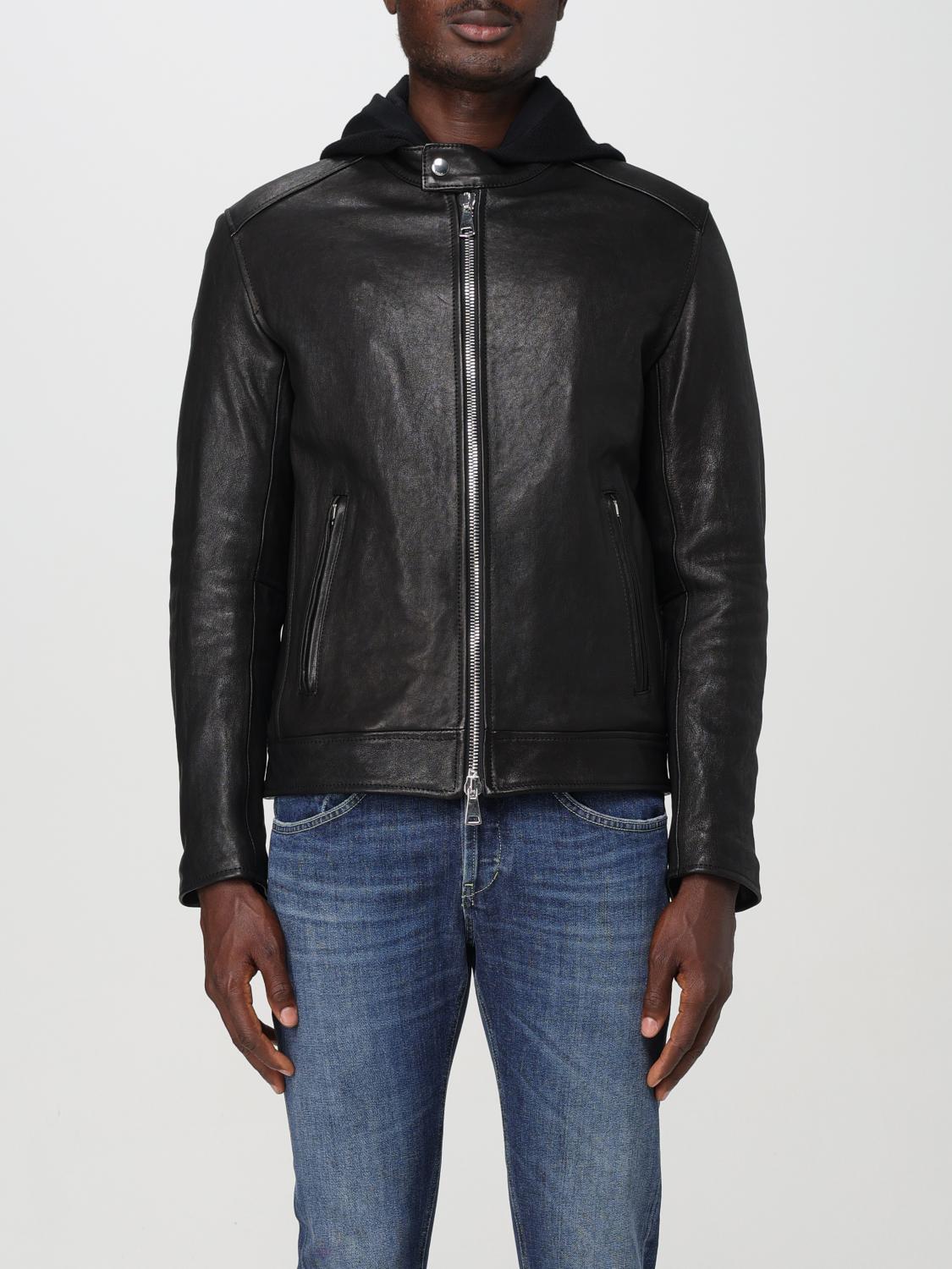 Shop Dondup Jacket  Men Color Black In Schwarz