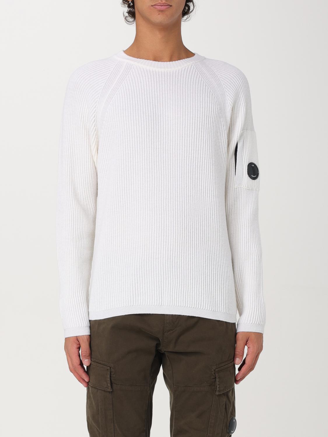 C.p. Company C. P. Company Sweaters In Weiss