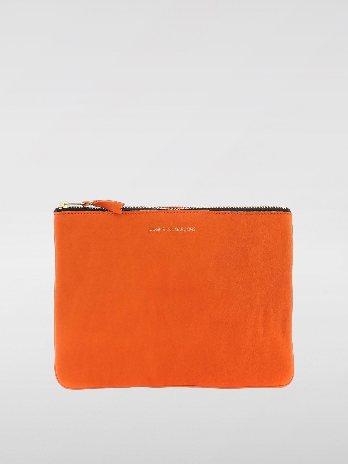 Shop Comme Des Garçons Wallet  Wallet Men Color Orange