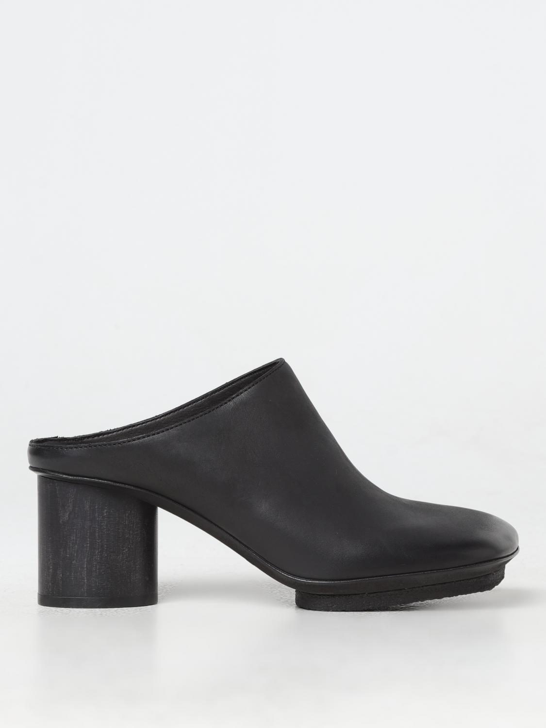 Uma Wang Stone Mule In Schwarz