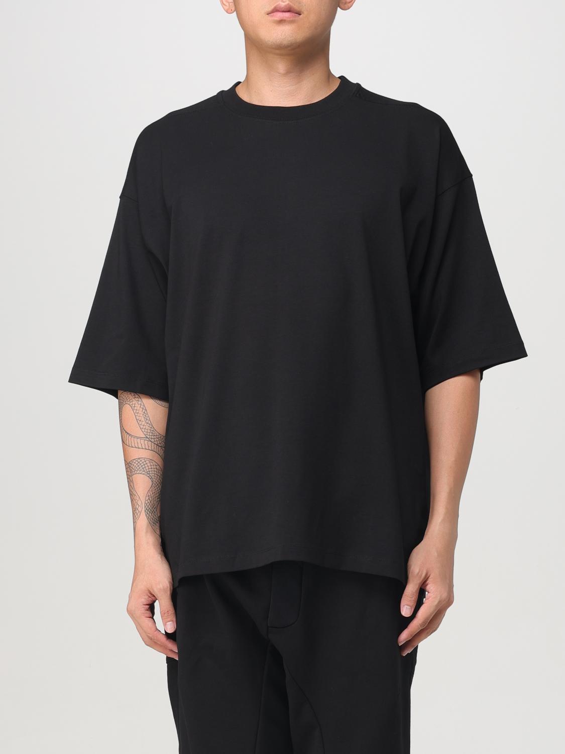 Shop Thom Krom T-shirt  Men Color Black In Schwarz