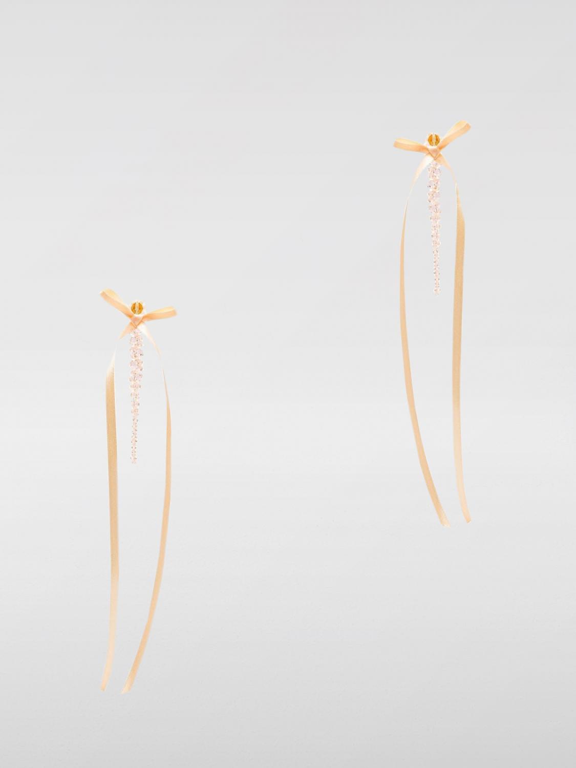 SIMONE ROCHA Faceted resin earrings with bow