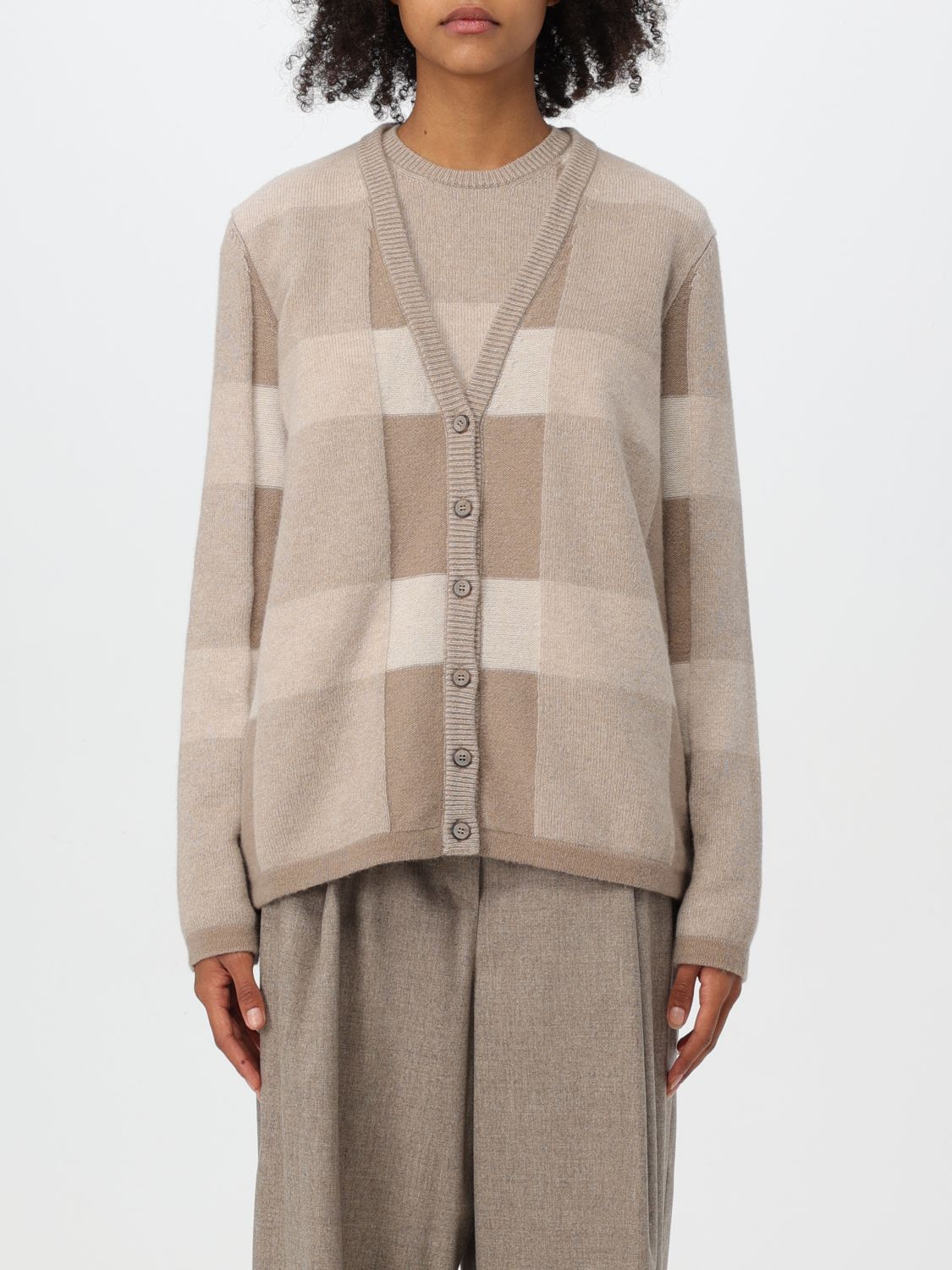 Emporio Armani Cardigan  Woman Color Beige