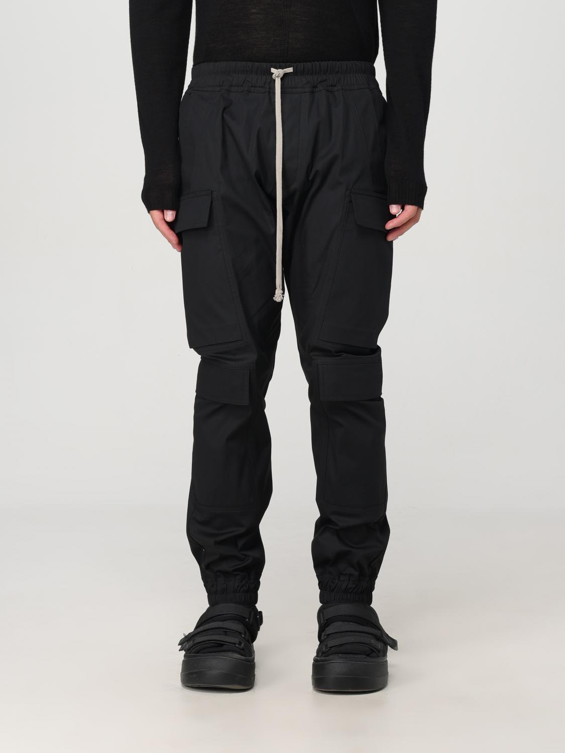 Shop Rick Owens Pants  Men Color Black In Schwarz