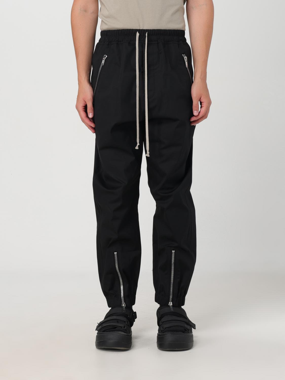 Pants RICK OWENS Men color Black Pants RICK OWENS Men color Black