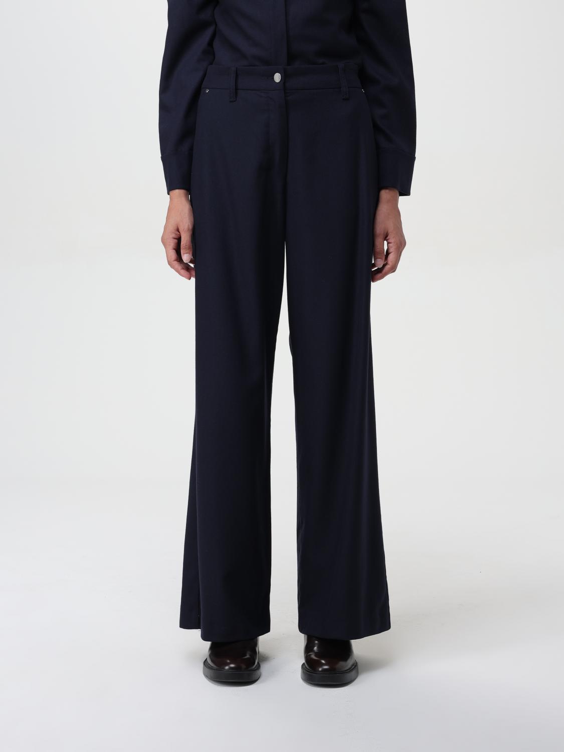 Shop 's Max Mara Pants  Woman Color Blue In Blau