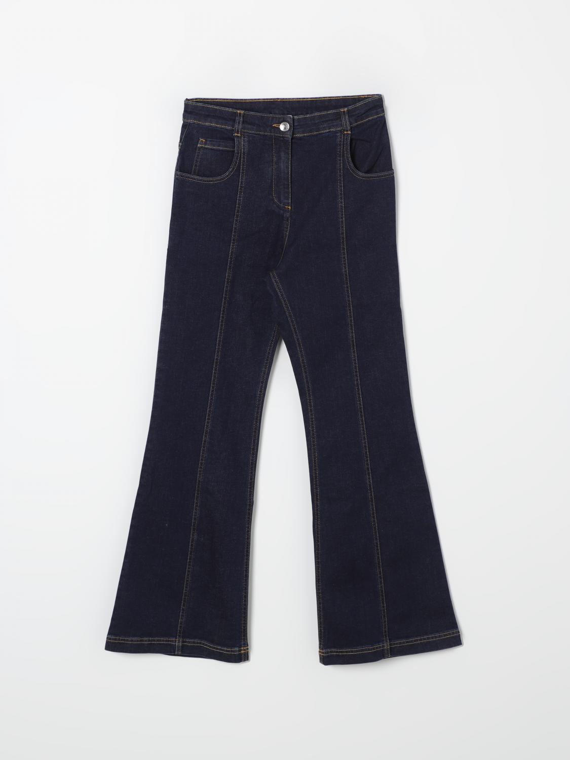 Shop Etro Jeans  Kids Color Blue In Blau