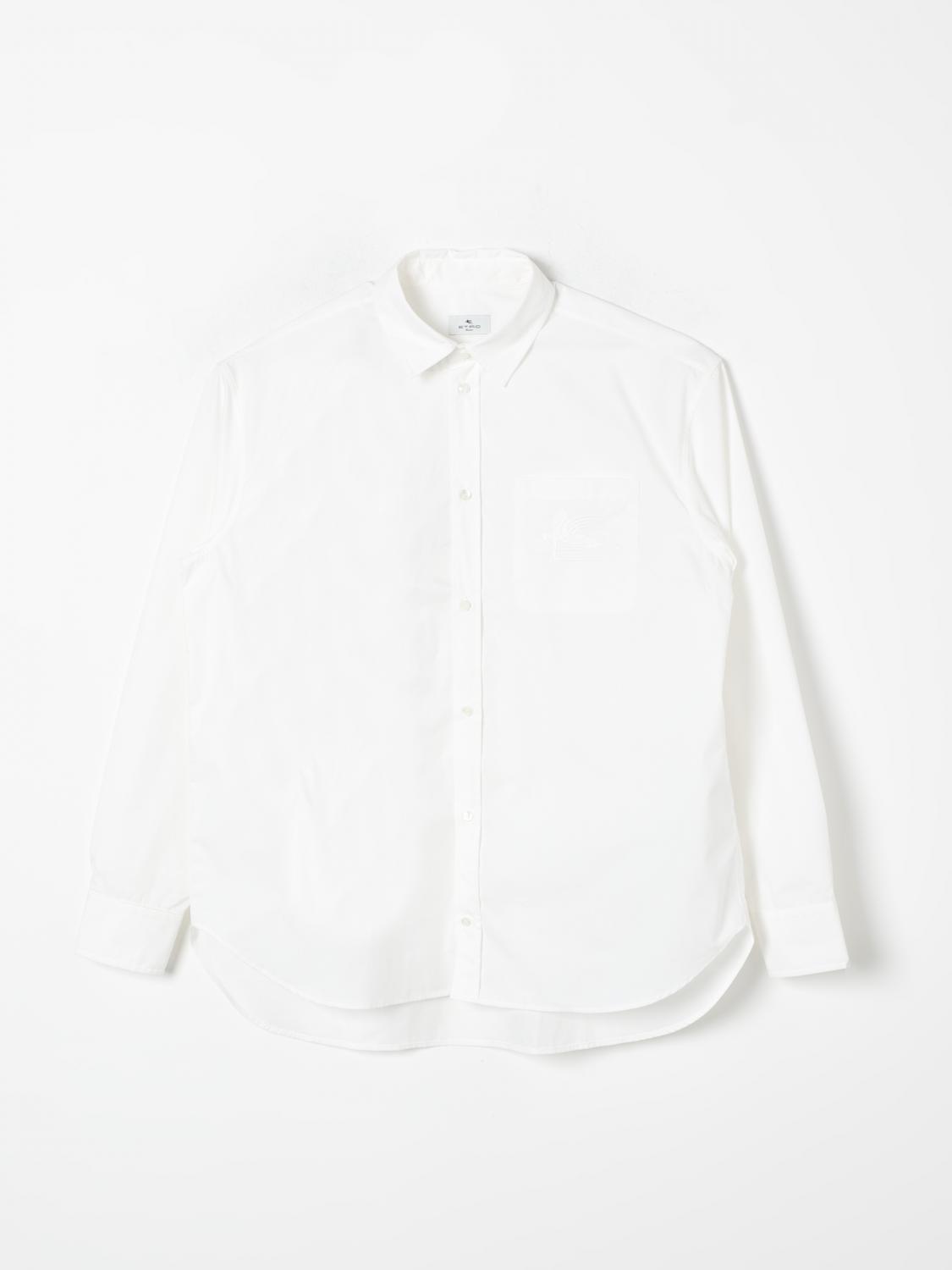 ETRO Shirt Kids color White　ETRO シャツ キッズカラー ホワイト ETRO