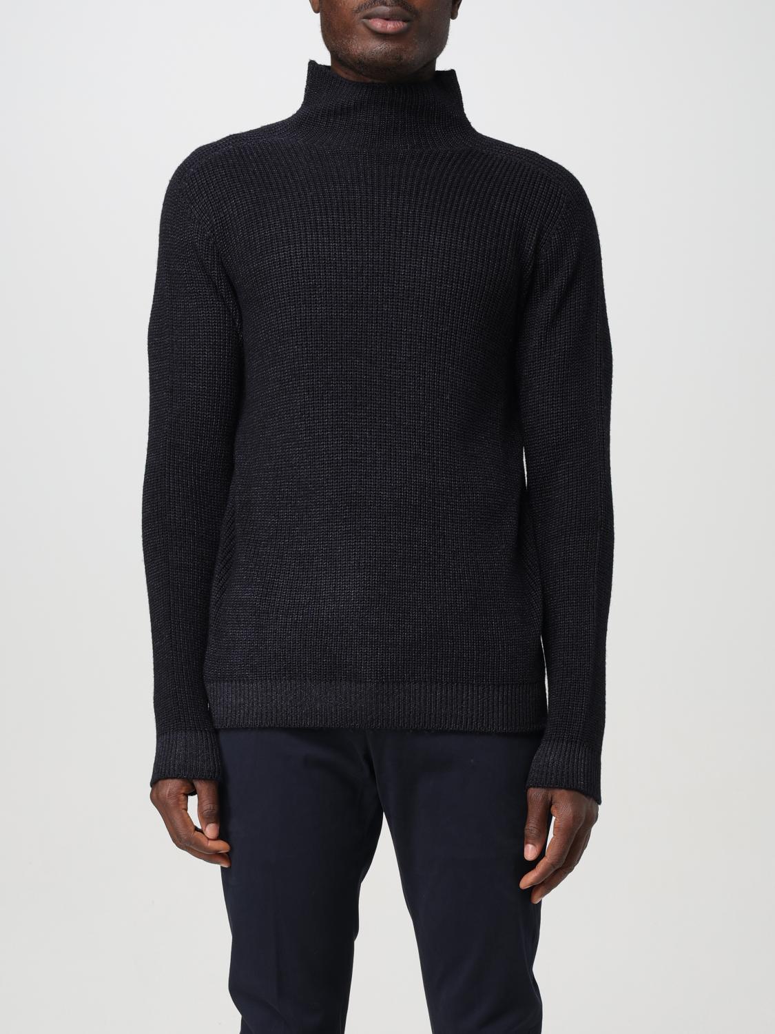 Shop Dondup Sweater  Men Color Blue In Blau