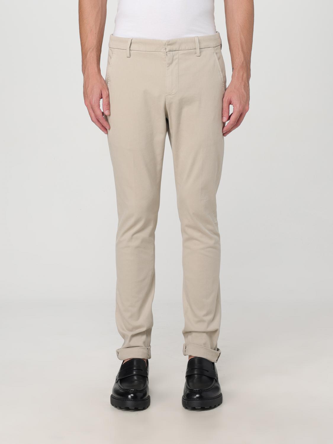 Dondup Pants Men Color Beige In Beige
