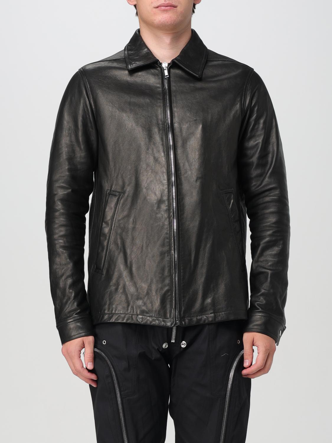 Shop Rick Owens Jacket  Men Color Black In Schwarz