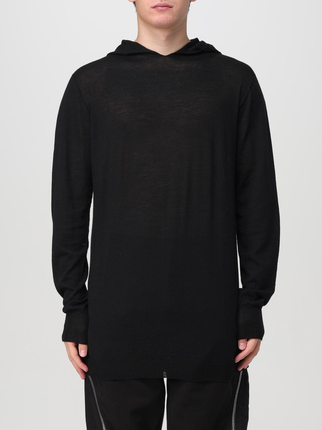 Shop Rick Owens Sweatshirt  Men Color Black In Schwarz