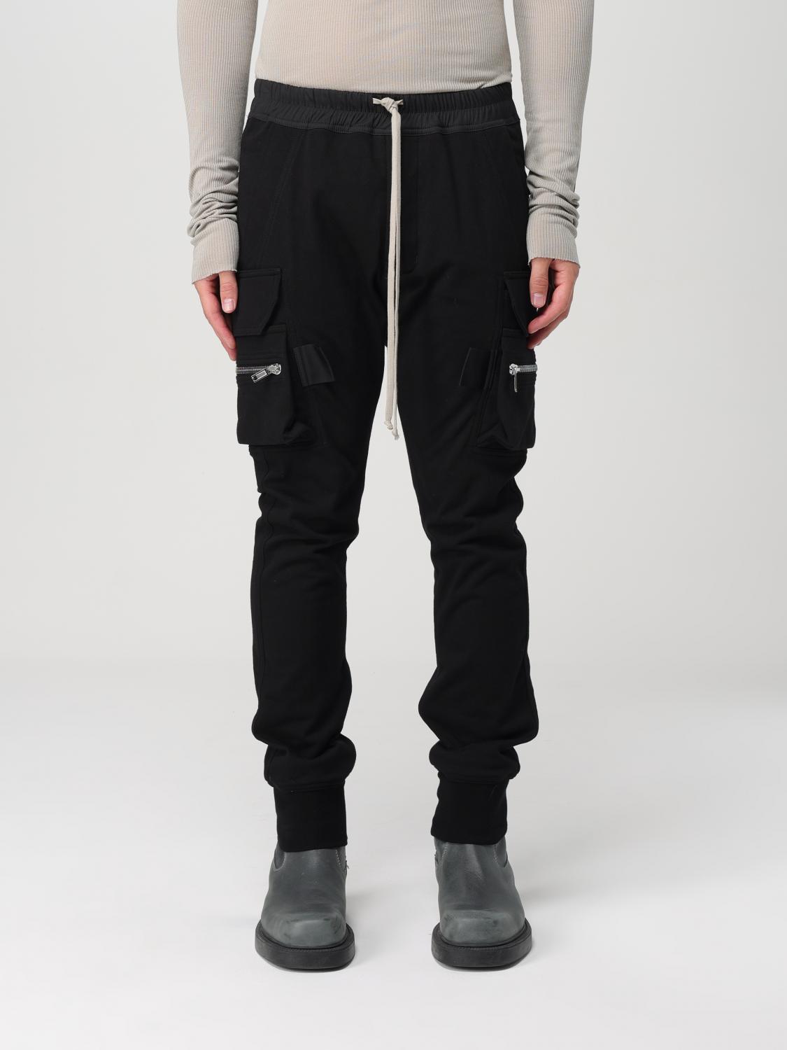 Shop Rick Owens Pants  Men Color Black In Schwarz