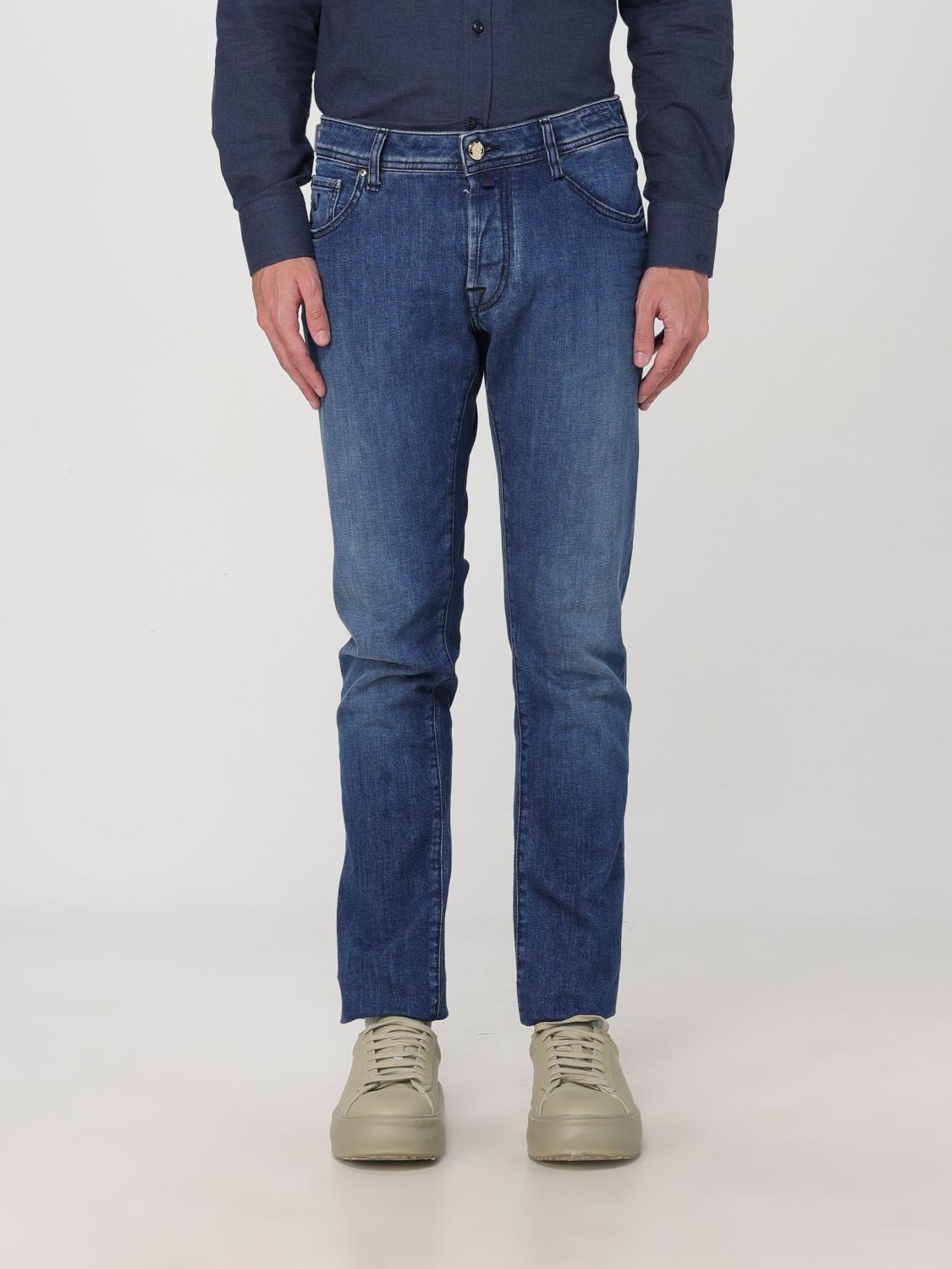 Shop Jacob Cohen Jeans Men Color Blue In Blau