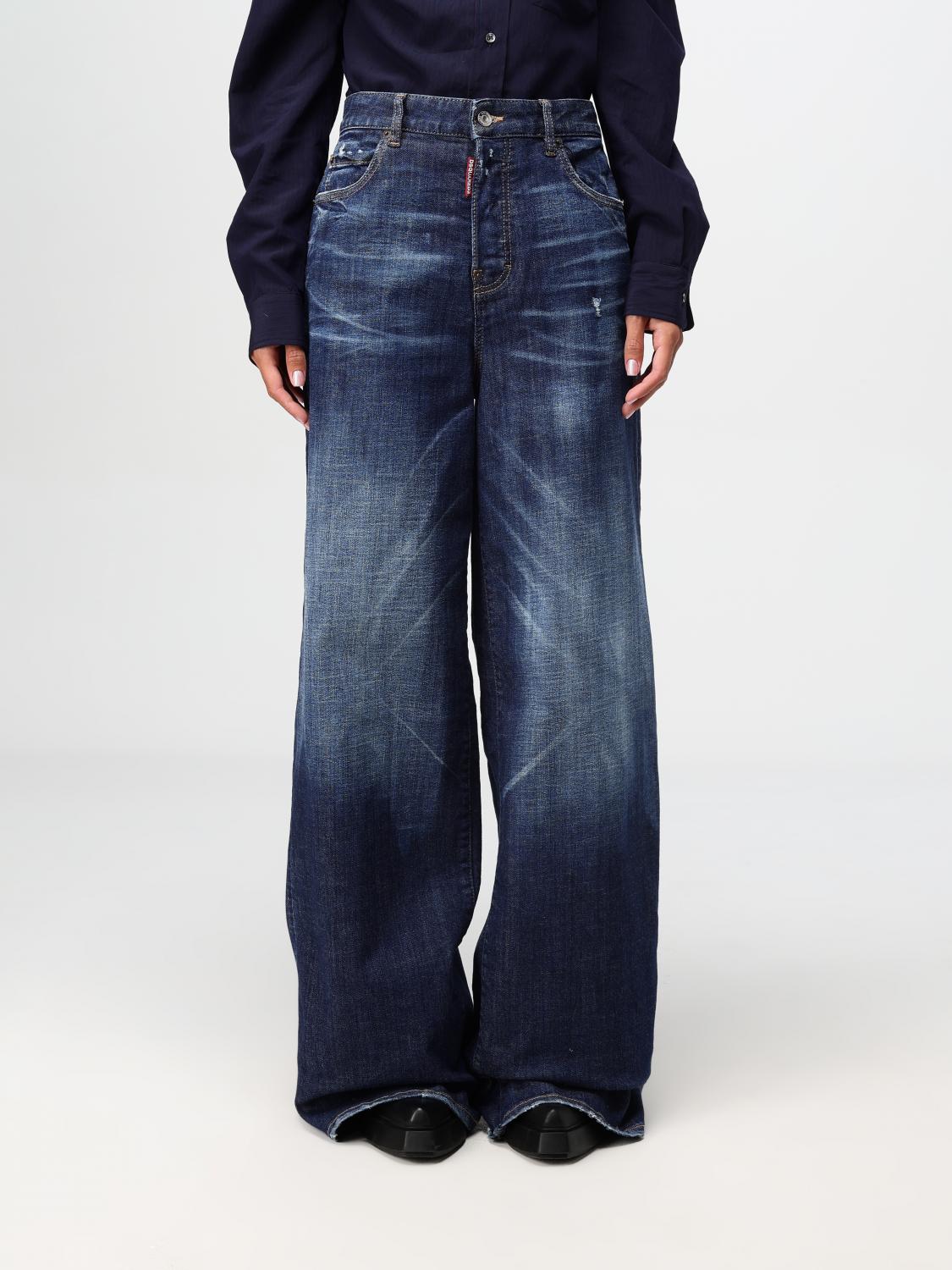 Dsquared2 Jeans Woman Color Blue In Blau