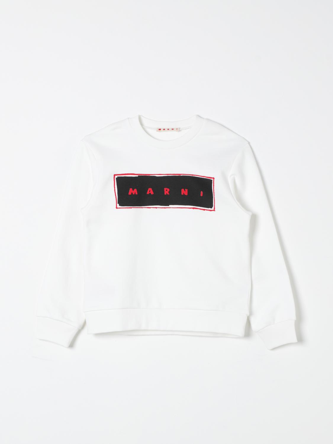 Shop Marni Sweater  Kids Color Natural