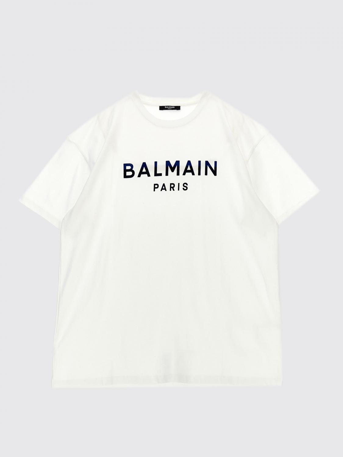 Balmain T-shirt Kids Color White In Weiss