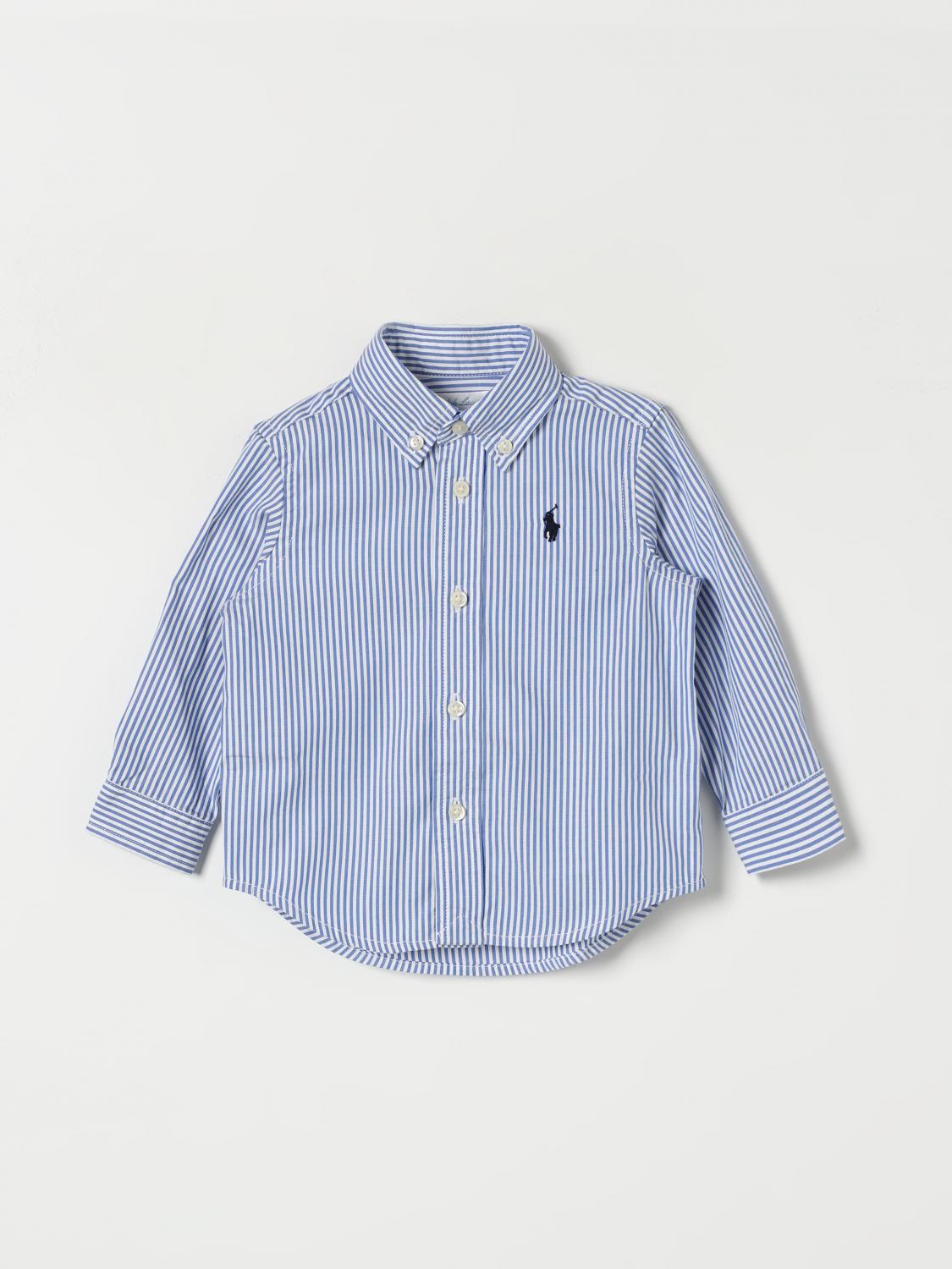 Polo Ralph Lauren Shirt Kids Color Blue In Blau