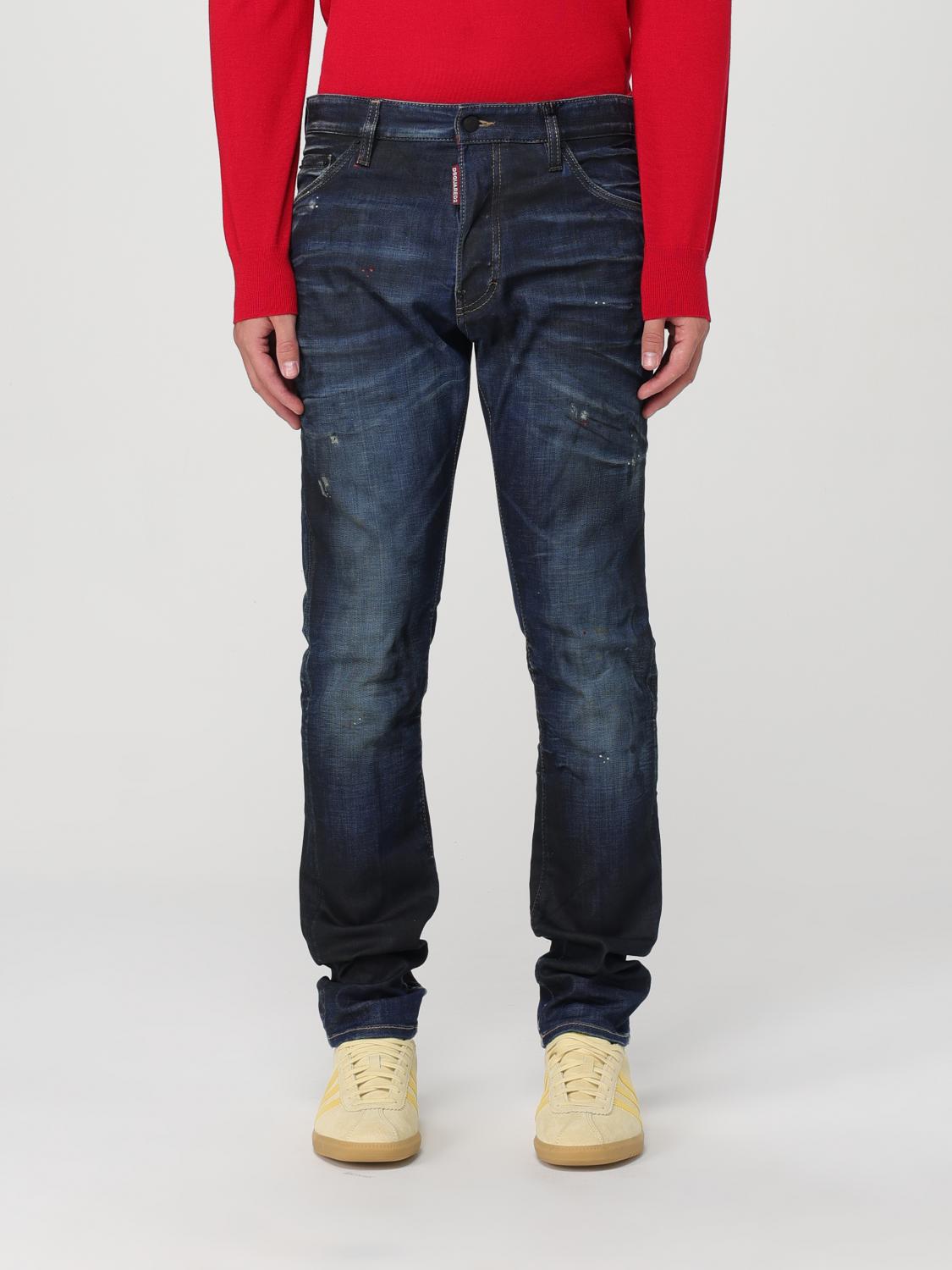 Shop Dsquared2 Jeans  Men Color Blue In Blau