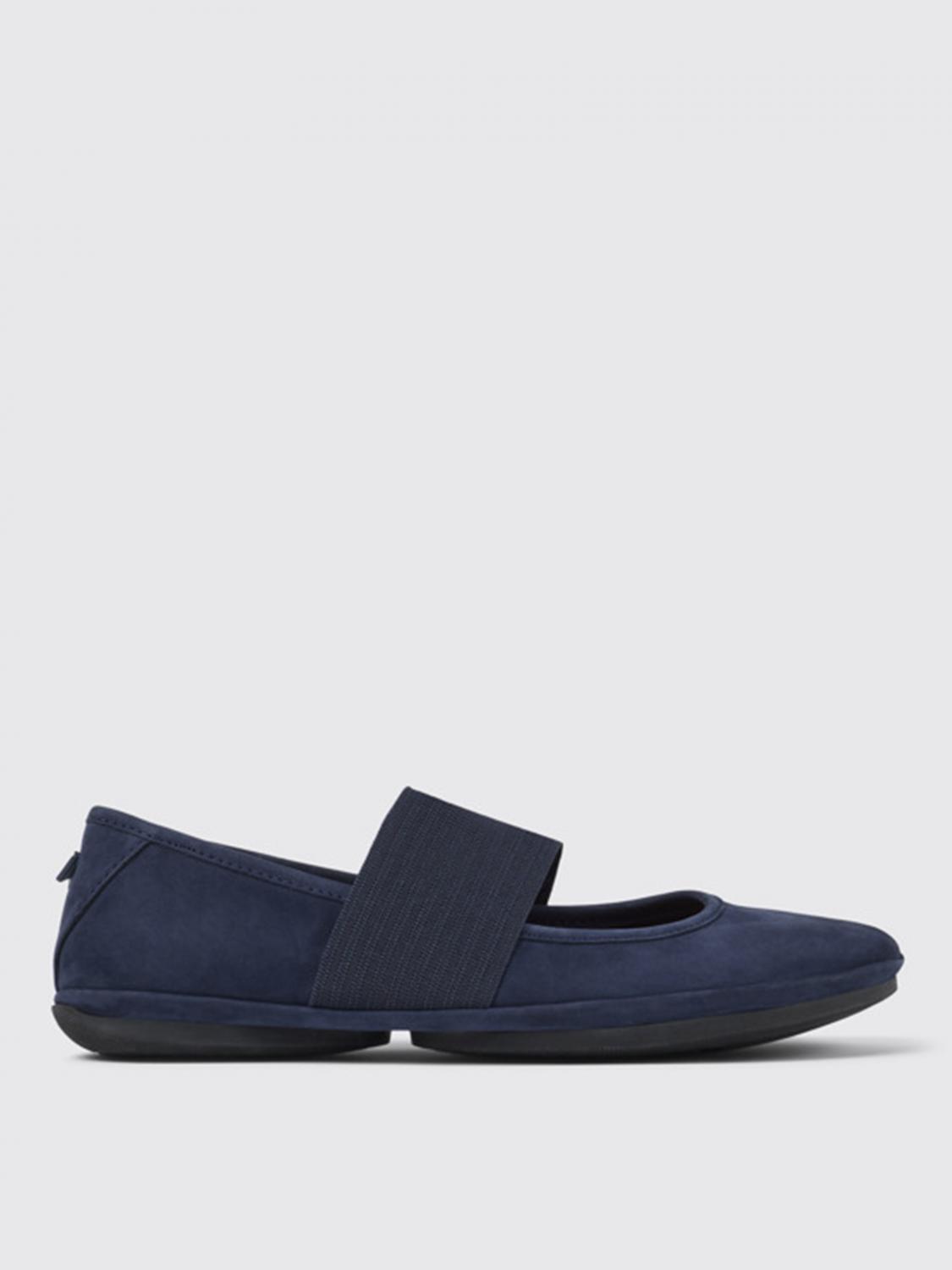 Camper Ballet Flats Woman Color Blue In Blau
