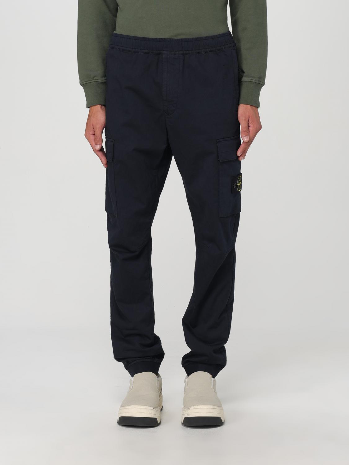 Shop Stone Island Pants  Men Color Blue