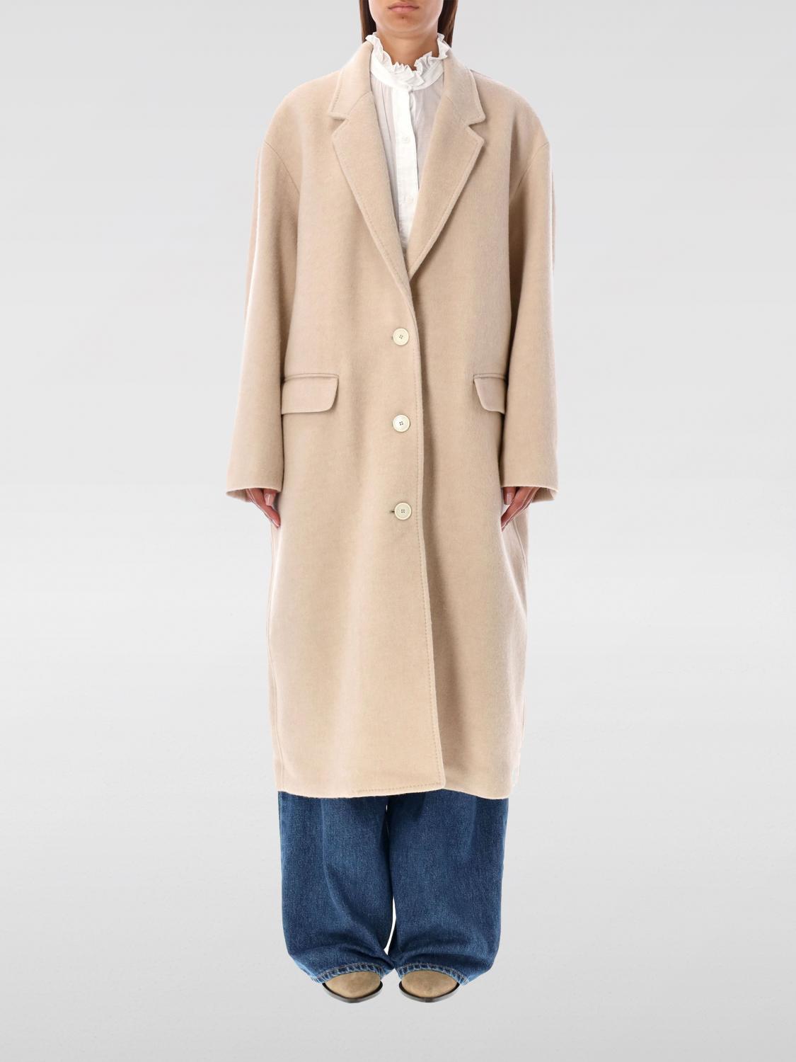 Isabel Marant Women's Efezia Coat In Beige