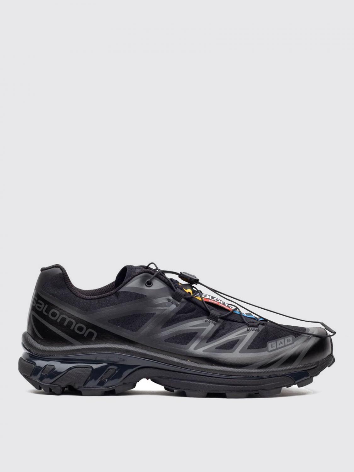 Shop Salomon Sneakers  Woman Color Black In Schwarz