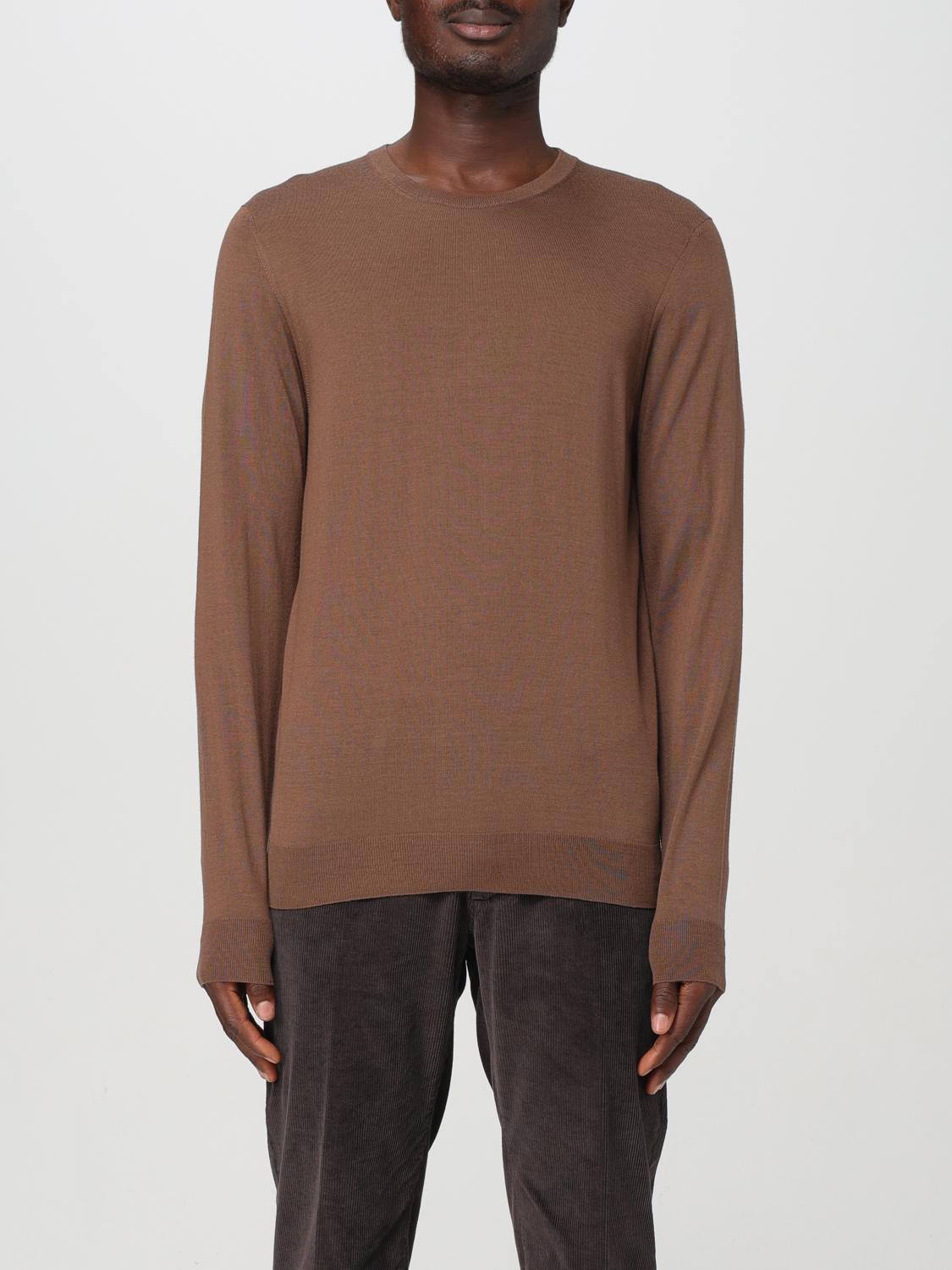 Shop Drumohr Sweater  Men Color Brown In Braun