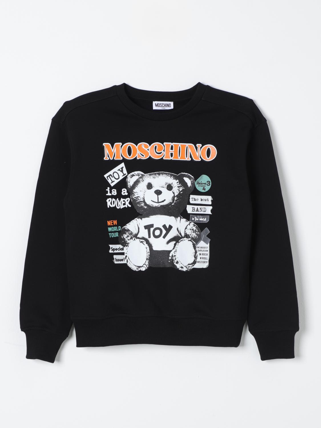 MOSCHINO SWEATER MOSCHINO KIDS COLOR BLACK F86404002