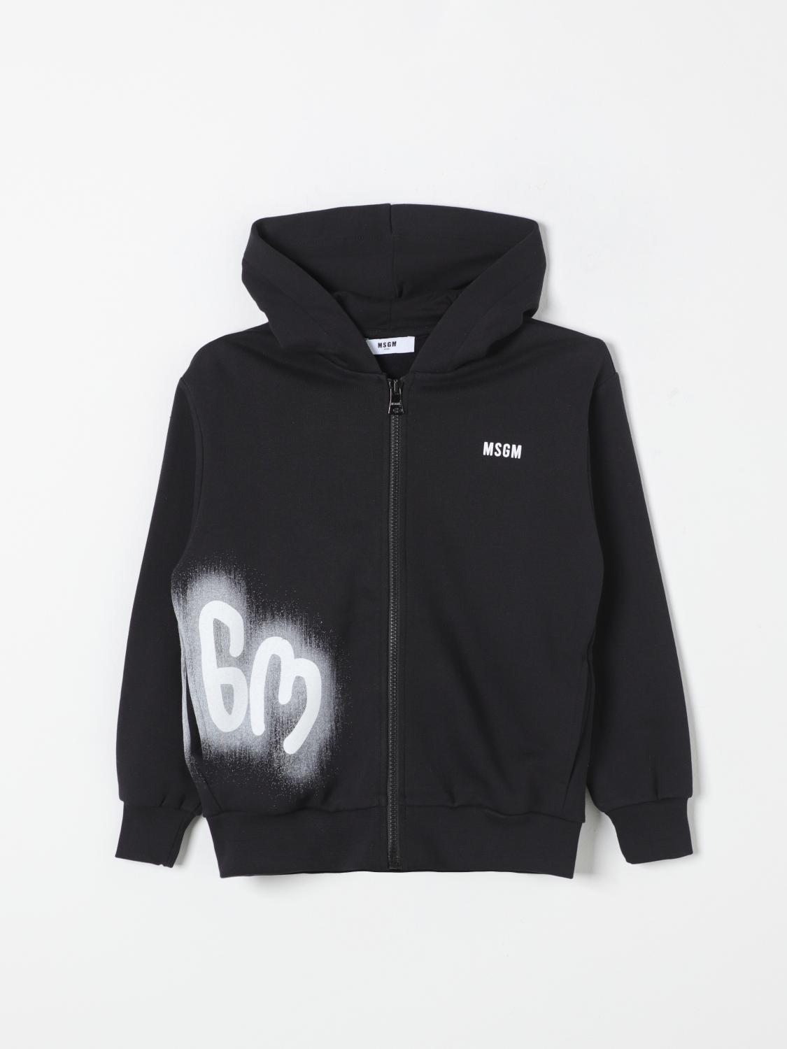 毛衣 MSGM KIDS 儿童 颜色 黑色