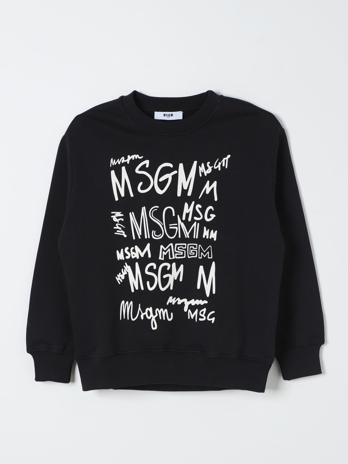 Shop Msgm Sweater  Kids Kids Color Black In Schwarz