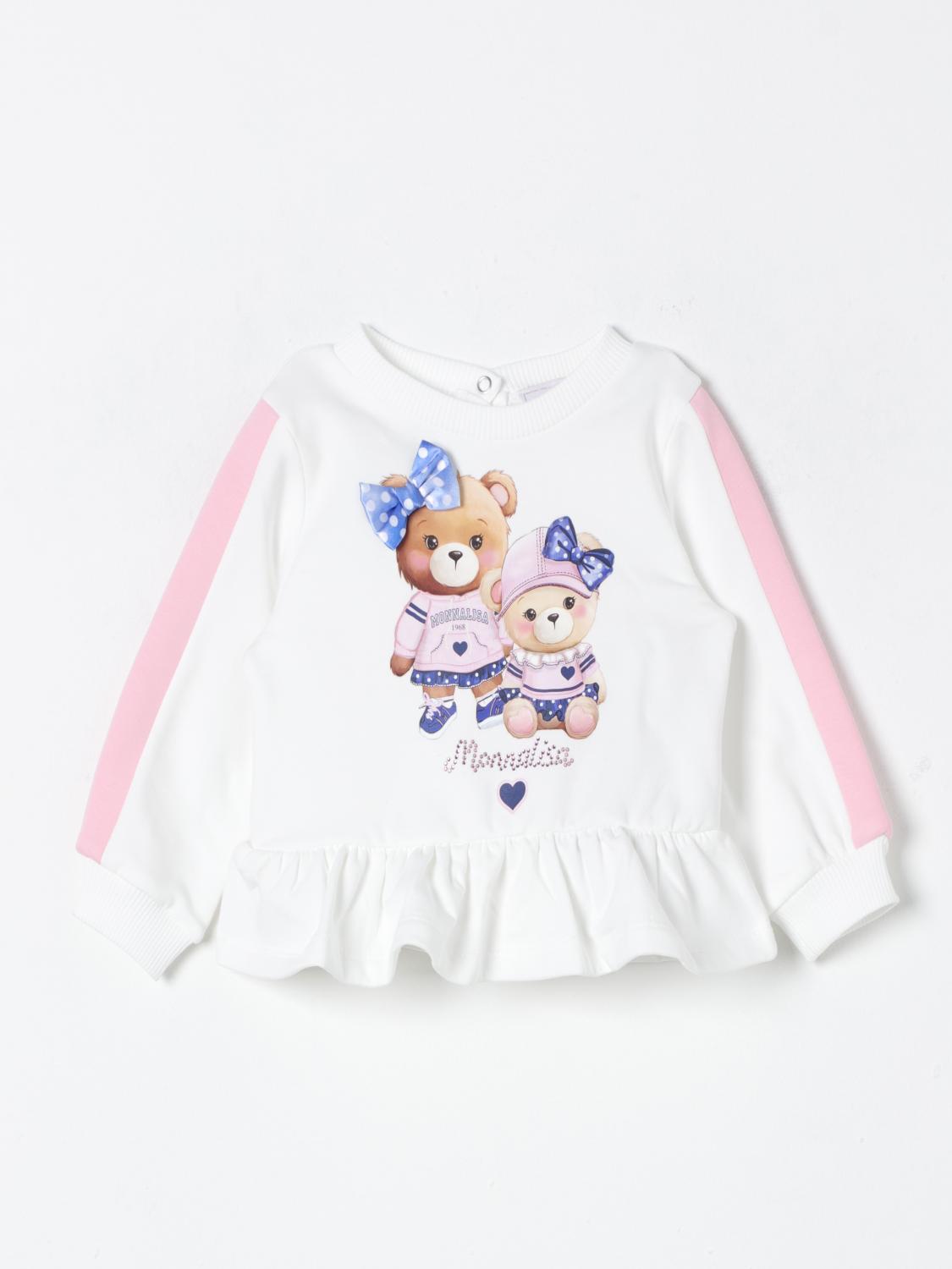 Monnalisa Sweater Kids Color White In Weiss