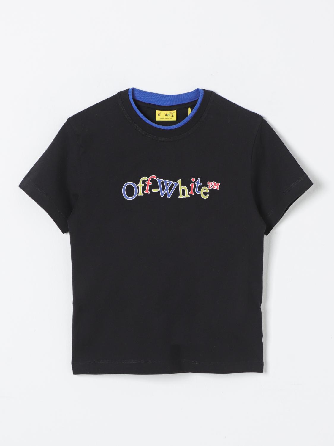 Shop Off-white T-shirt  Kids Kids Color Black In Schwarz