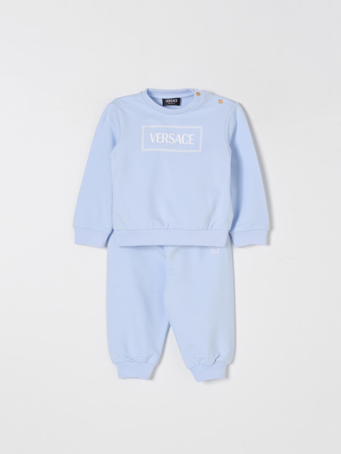Versace Tracksuit  Kids Color Gnawed Blue In Hellblau