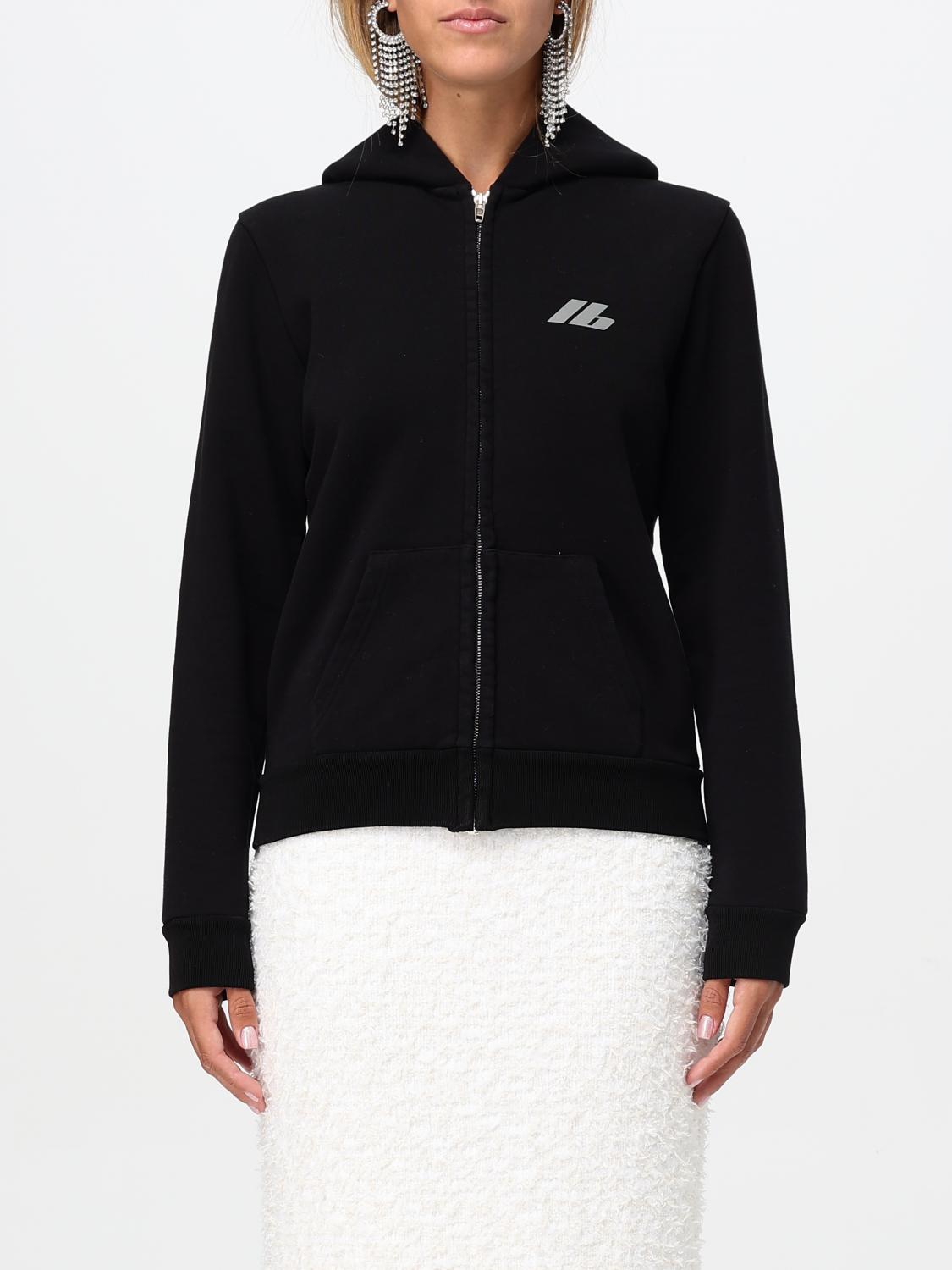 Balenciaga Logo Print Hoodie Sweatshirt Black In Schwarz
