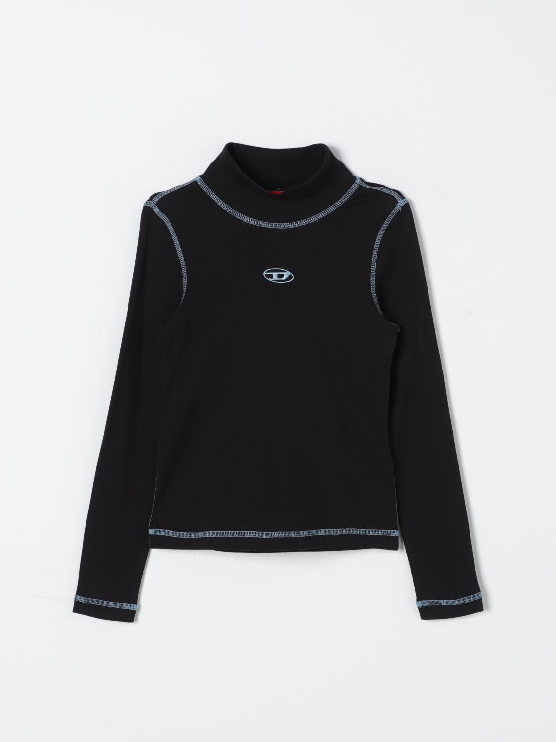 Shop Diesel Sweater  Kids Color Black In Schwarz