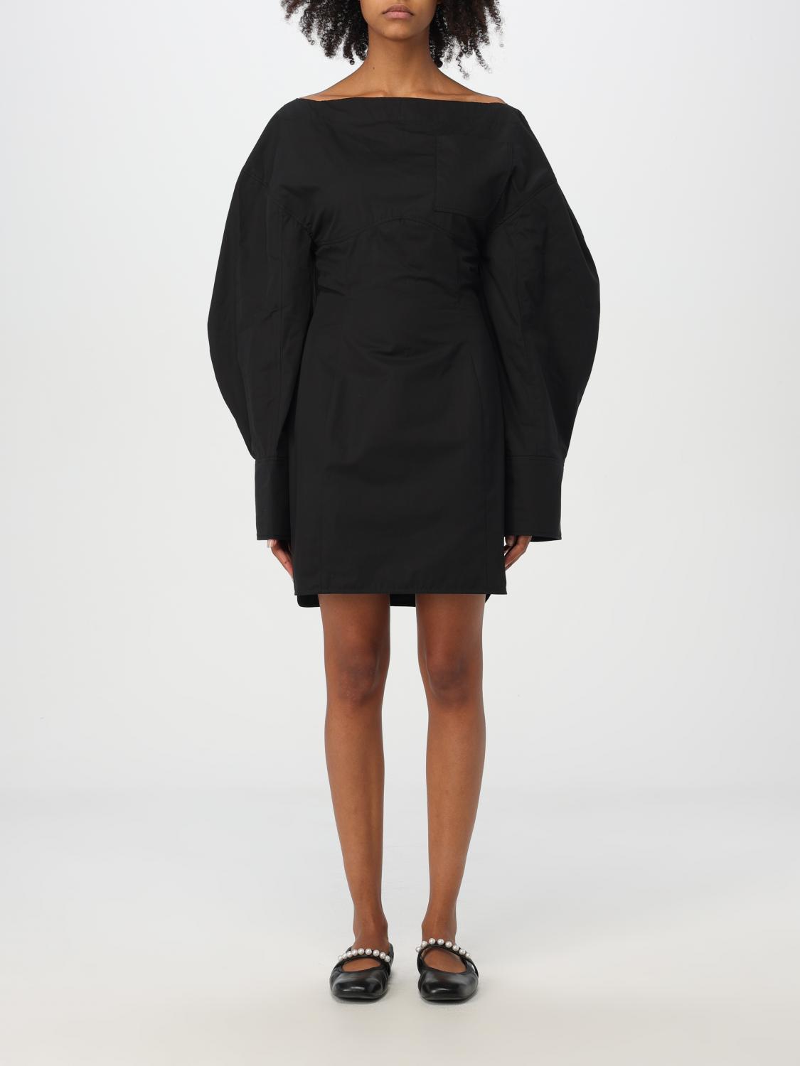 Shop Jacquemus Dress  Woman Color Black In Schwarz