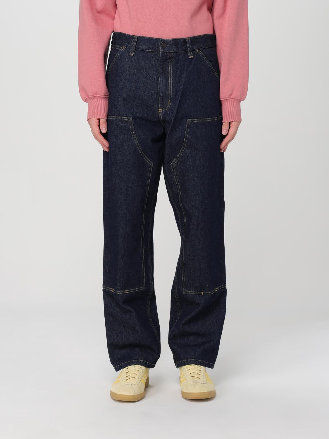 Shop Carhartt Jeans  Wip Men Color Blue 1 In Blau 1