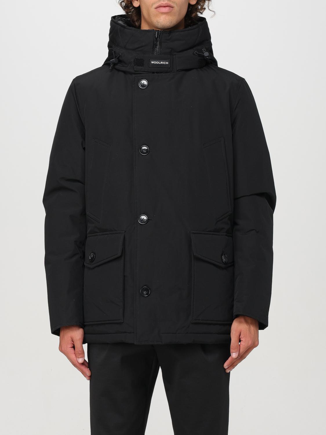 Shop Woolrich Jacket  Men Color Black In Schwarz