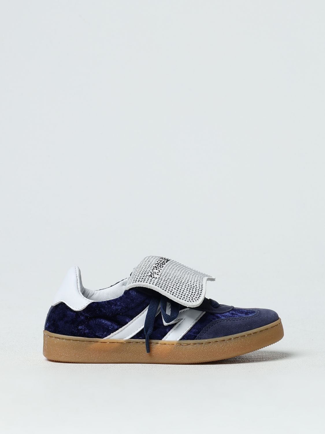 Shop Monnalisa Shoes  Kids Color Blue In Blau