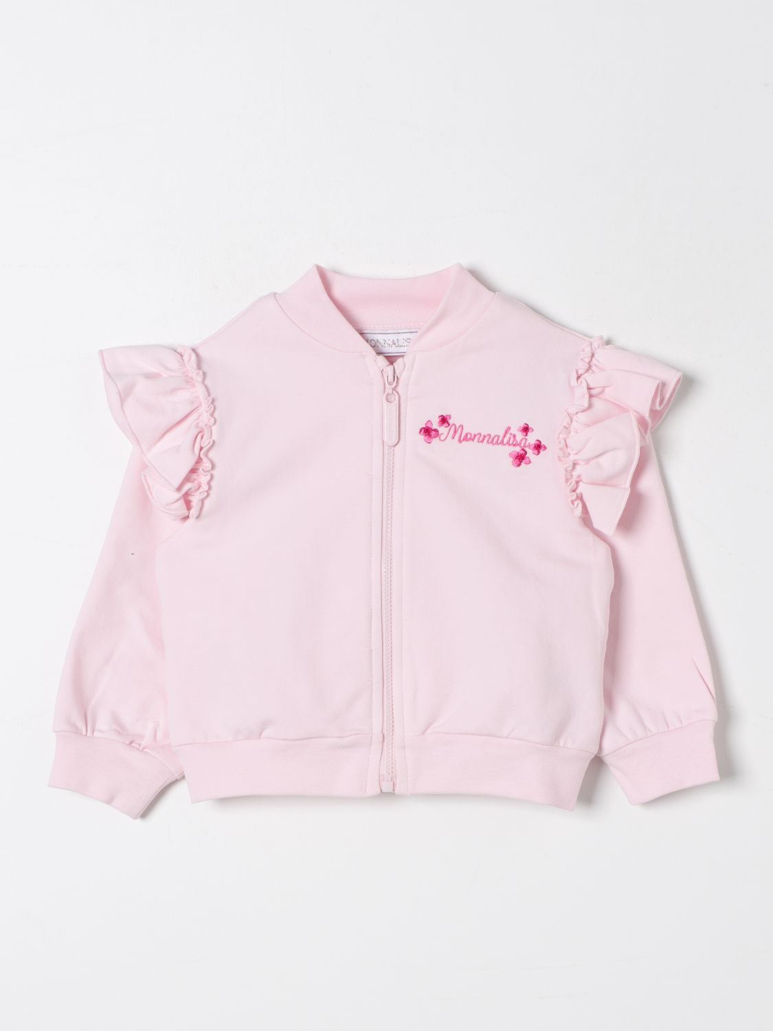 Shop Monnalisa Sweater  Kids Color Pink